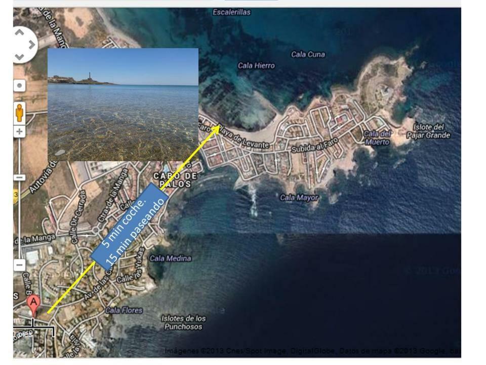 apartamento Cala Flores Cabo de Palos Bagian luar foto